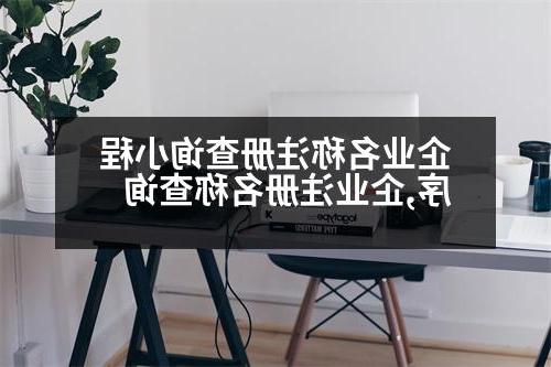 企业名称注册查询小程序,企业注册名称查询